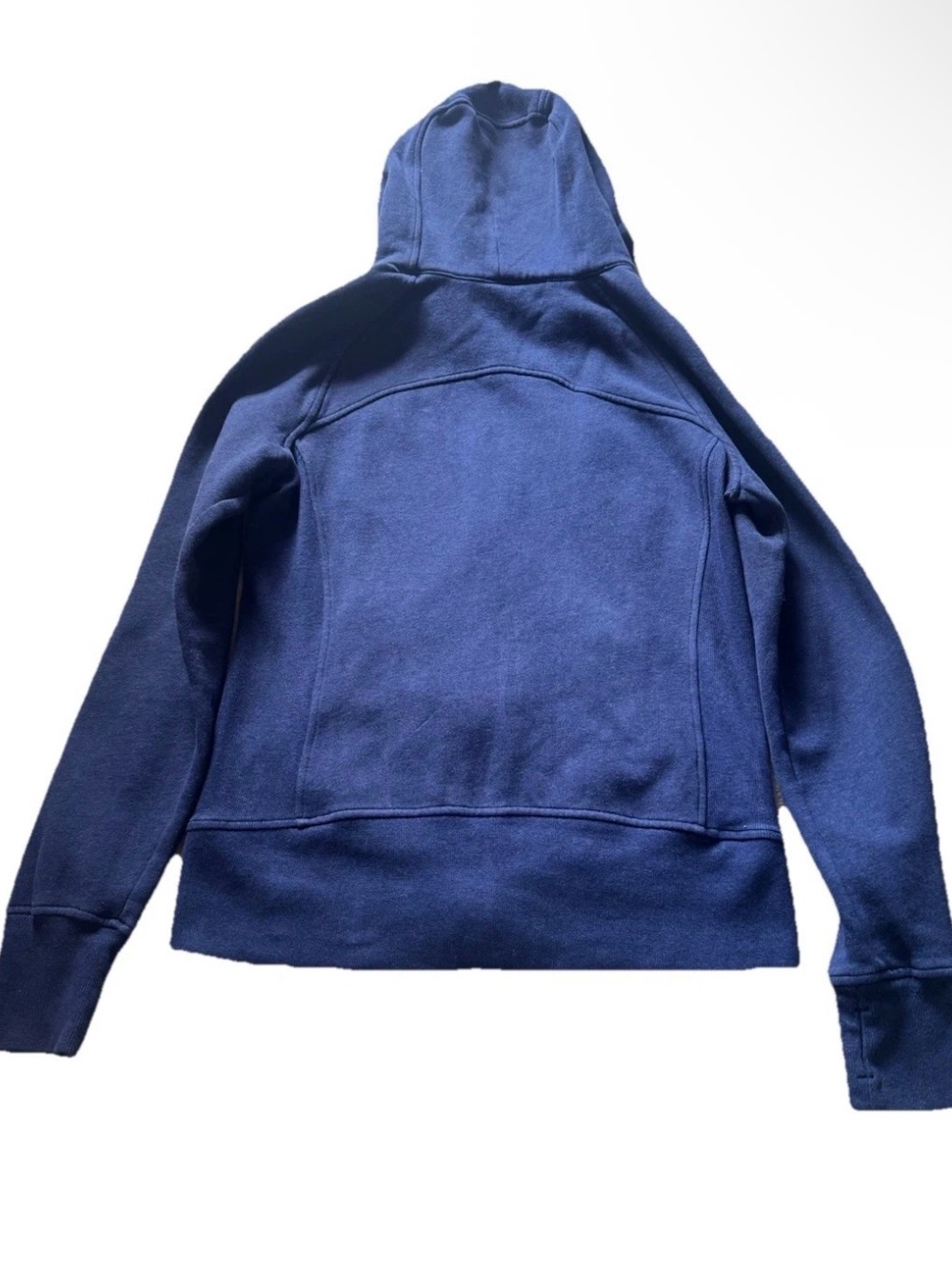 lululemon athletica Scuba Hoodie Full Zip Womens Navy Hoodie Jacket size 10 - Picture 5 of 6